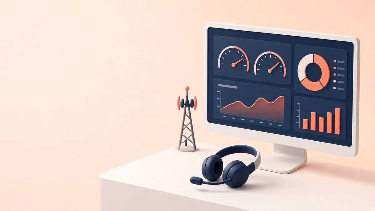 Ilustración 3D: Indicadores de contact center que sí deberían llegar a la dirección