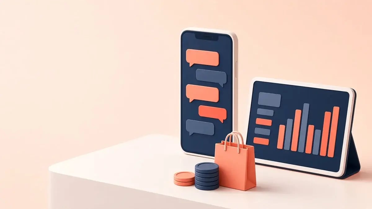 Ilustración 3D: Lo que de verdad cuesta WhatsApp Business API en un año