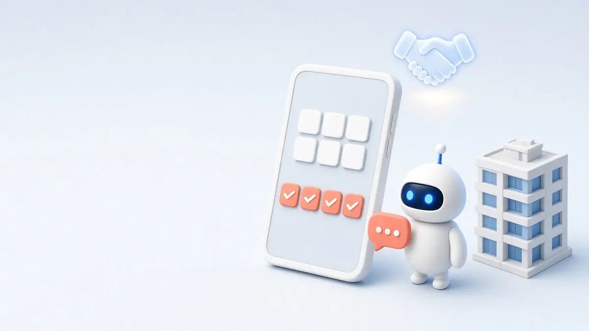 Ilustración 3D: Cobranza digital con IA sin romper la relación con el cliente