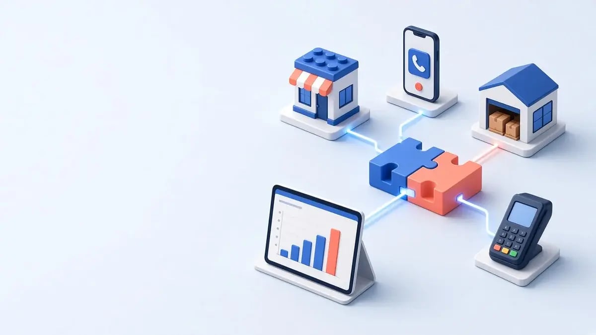 Ilustración 3D: API first explicado para quien aprueba el presupuesto de TI